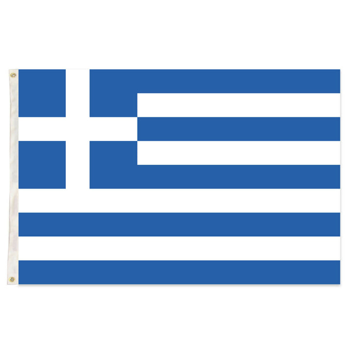 Greece Country Flag Greek Heavy Duty National Olympics Europe - 150cm x 90cm