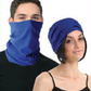 Seamless Tube Bandana Head Scarf Face Cover Mask Gaiter Ski Snow - Plain Colours - Royal Blue