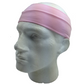 PLAIN HEADBAND Elastic Stretch Sports Yoga Hair Band Unisex 8cm Wide Wrap - Light Pink