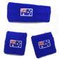 Australia Day Australian Flag Head Hand & Wrist Band Set Sweatband Accessories