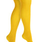 PANTYHOSE Tights Stockings Hosiery Womens Ladies Plain Colours - Yellow - One Size Fits Most