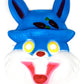 Animal Head Face Mask Halloween Costume Party Toys Adult Kids - Rabbit