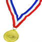 1st METAL GOLD WINNER MEDALS Sports Day School 46cm Ribbon Olympics