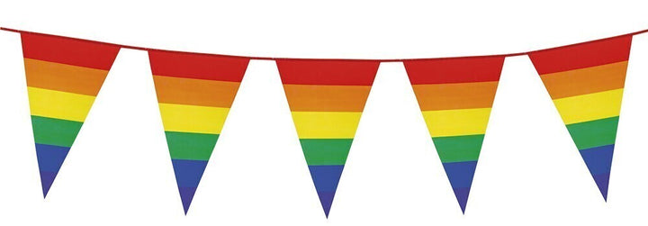 3.6m RAINBOW BUNTING FLAG Party Banner Birthday Triangle Flags Decor Pride