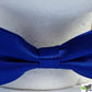 Mens BOW TIE Wedding Tuxedo Formal Bestman Necktie Classic Plain Party Pre-tied - Blue