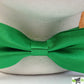 Mens BOW TIE Wedding Tuxedo Formal Bestman Necktie Classic Plain Party  - Green