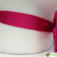 Mens BOW TIE Wedding Tuxedo Formal Bestman Necktie Classic Plain Party  - Hot Pink