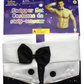 Male Stripper Set Costume Cuffs Collar & Bow Tie Waiter Fun Kit Fancy Dress