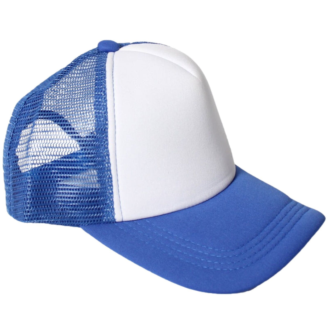 Adjustable Blue/White Trucker Cap Australia Day - Classic Baseball Hat