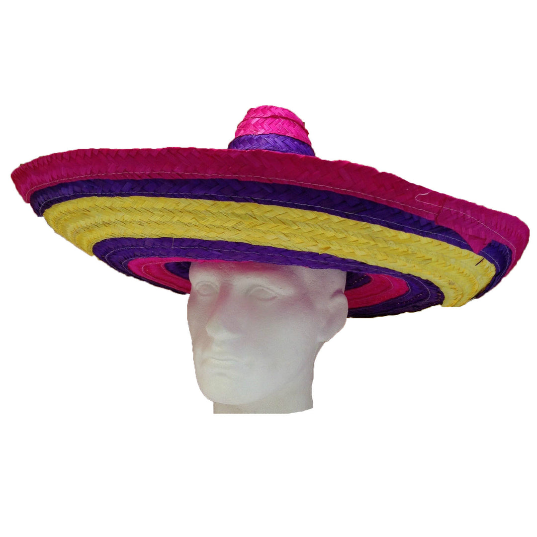 Mexican SOMBRERO Fancy Dress Straw Party Costume Hat Cap Spanish