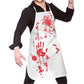 BLOODY APRON Halloween Party Fake Blood Horror Butcher Costume Accessory