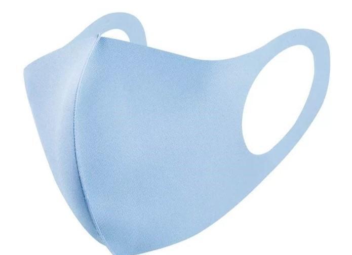 SUMMER Reusable Breathable Face Mask Mouth Mask Anti Dust Haze Protective in Light Blue