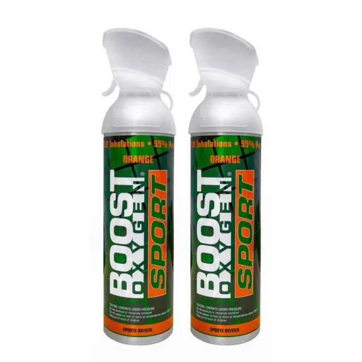 2x 10 Litres of Boost Sport Oxygen in a Can Supplemental - 200 Breath (Large)