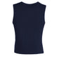 Mens Peaked Vest Waistcoat w/ Knitted Back Suit Formal Wedding Dress Up - Navy - 107