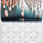 2025 Calendar Rectangle Wall Calendar 16 Months Hanging Planner Victoria Souvenir