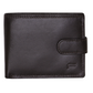 Futura Mens RFID Leather Coin Fold Over Wallet - Brown