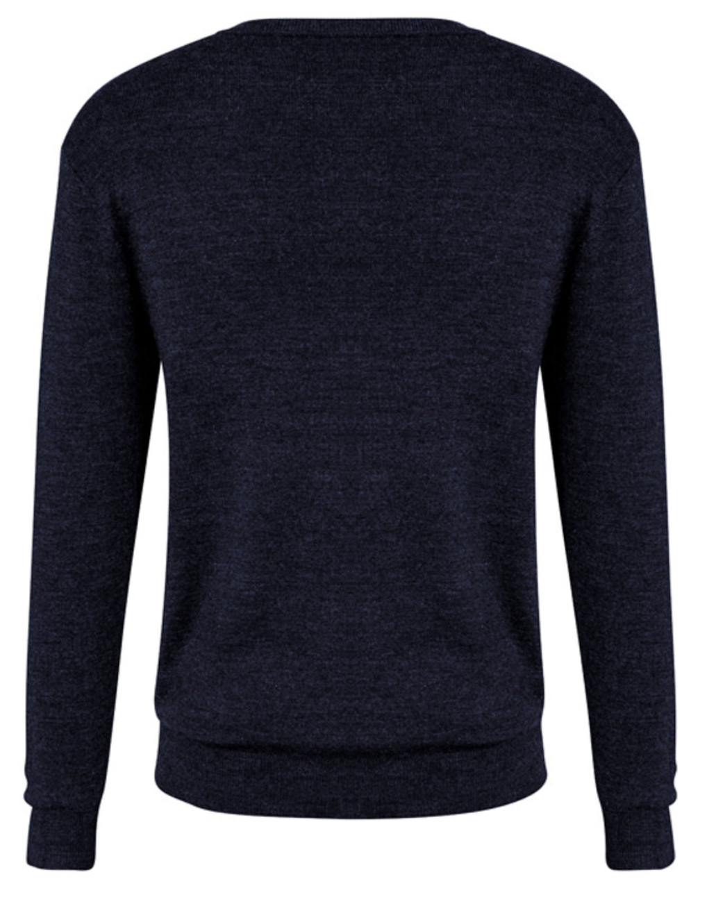 Mens Advatex Varesa Wool Pullover Jumper Cardigan - Navy - M