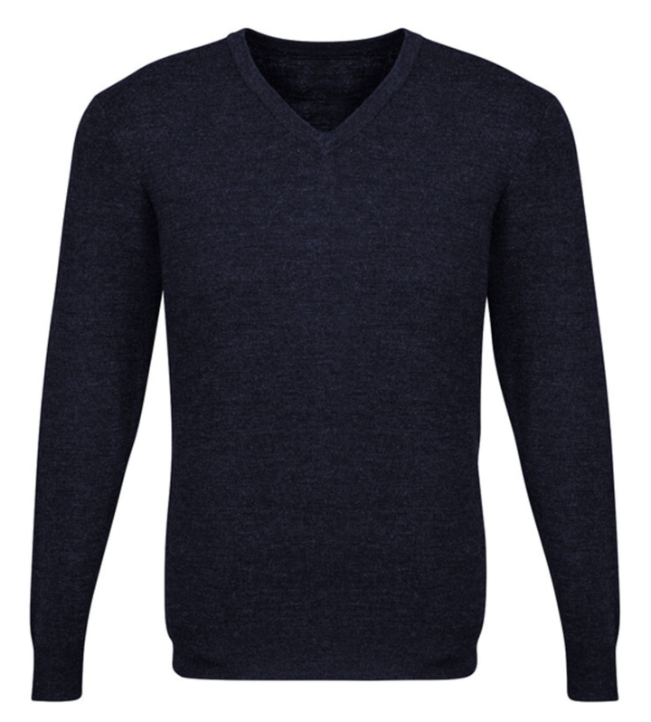 Mens Advatex Varesa Wool Pullover Jumper Cardigan - Navy - XXL