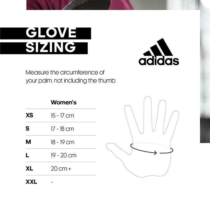 Adidas Womens Essential Gym Gloves Sports Weight Lifting Training - Pink - Small