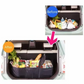 Deluxe Collapsible Car Boot Organiser with Cooler Bag Trunk Storage Bag Folding