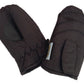 Kids Ski Gloves Mittens Waterproof Thermal Winter Snow Boys Girls Lined - Black - One Size (3-6 Years Old)