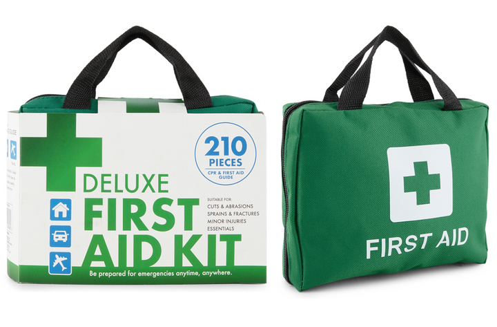 2x 210PCS EMERGENCY FIRST AID KIT Medical Travel Set Workplace Office ARTG BULK