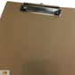 WOODEN A4 CLIPBOARD Hardboard Menu Clip Office Restaurant Writing Board Holder