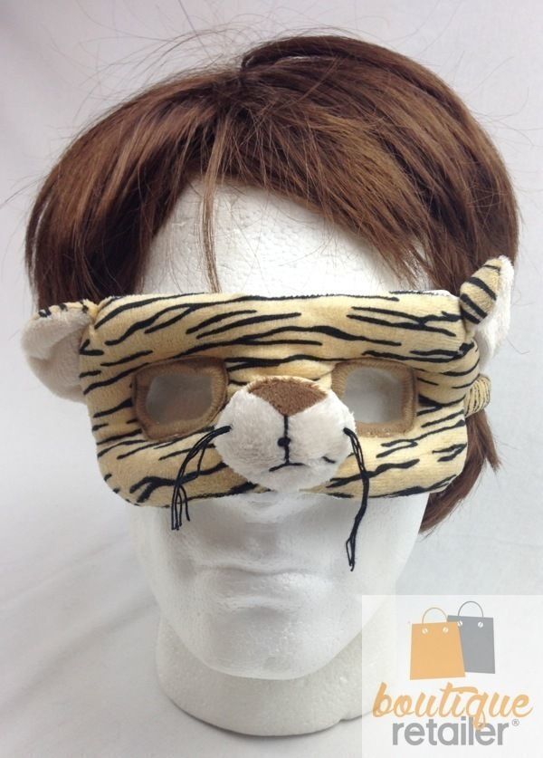 ANIMAL EYE MASK Head Face Halloween Costume Party Prop Novelty Toy Fancy Dress