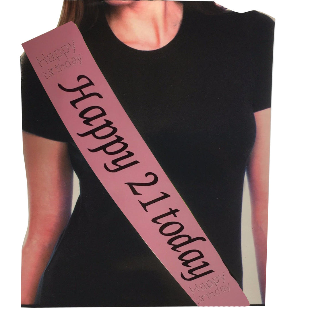 Hen's Night Bridal Sash Bride Happy Birthday 18th 21st Party Night Girls