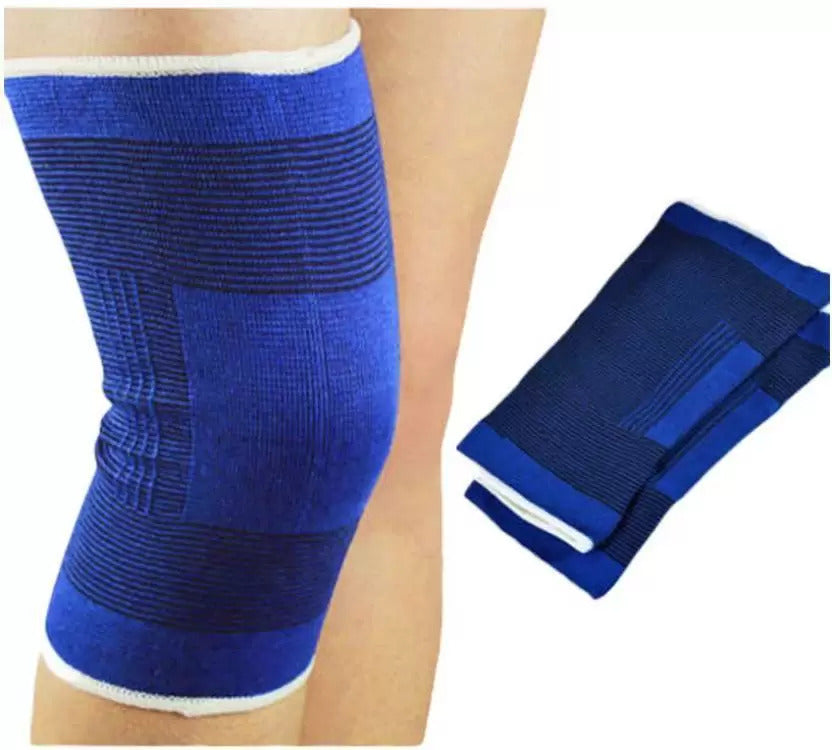 2x Knee Support Brace Bandage Compression Wrap Protector Pain Relief Sport Guard