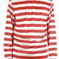 ADULTS Wheres Wally Book Week Red and White Striped Top Shirt Costume Party Dress Up  - Small