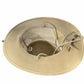 Dents Cooler Western Wide Brim Hat Sun Summer Outback Breathable - Stone - Medium