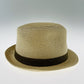 Dents Mens Straw Hat Toyo Trilby Fedora Summer Sun Stingy Brim  - Natural/Brown - L/XL