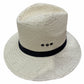 Dents DENTS Woven Paper Straw Panama Hat Trilby Fedora - L/XL (One Size)