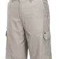 HUSKI Cargo Shorts Mens Cascade Microfibre Flexi Fit Short Army Military 515206 - Bone - 4XL (112cm Waist)