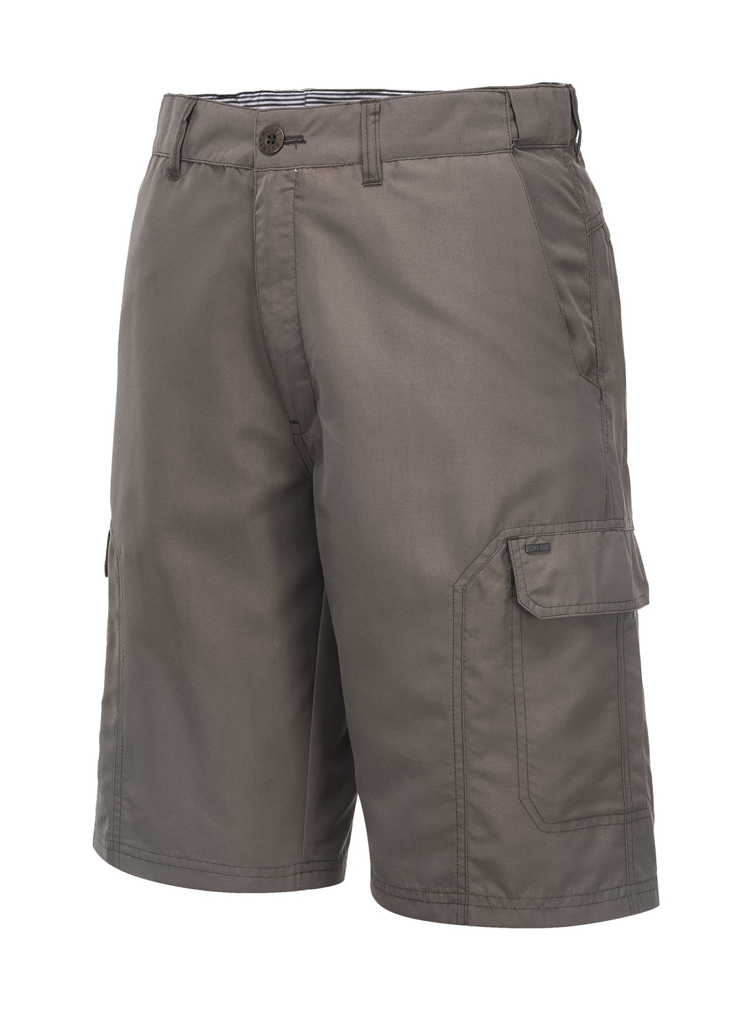 HUSKI Cargo Shorts Mens Cascade Microfibre Flexi Fit Short Army Military 515206 - Clay - 3XL (107cm Waist)