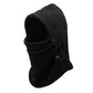 3pc 3M Thinsulate Set Mens Black Thermal Windproof Beanie Hat Scarf Gloves