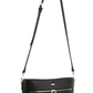 Morrissey Italian Structured Leather Cross Body Handbag (MO3028) Bag - Black