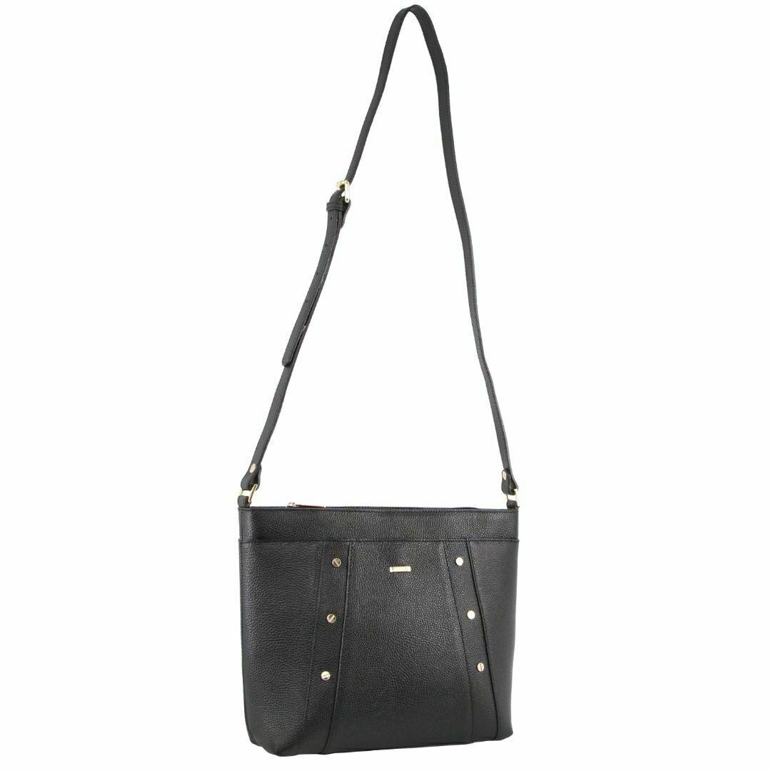 Morrissey Italian Genuine Leather Bag Cross Body Handbag Ladies iPad - Black