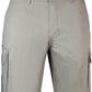 Mens Cargo Shorts 100% Cotton Casual Work Wear Half Pants Summer Army Military - Fawn - 36 (92cm)