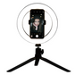 20cm LED Selfie Ring Light with Stand and Phone Holder Circle Lightning