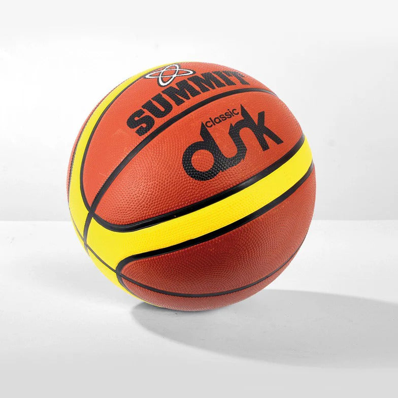 Summit Classic Dunk Basketball Indoor Outdoor Sport Game Rubber Ball in Size 6