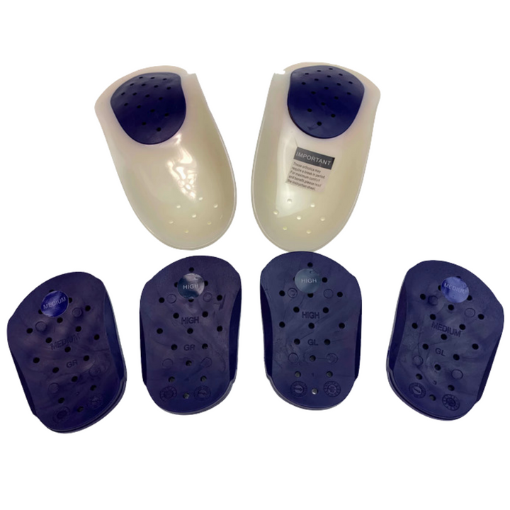 WALKFIT ORTHOTICS Insoles Walk Fit Foot Feet Support BLUE - B (Womens 5-5.5, Mens 4-4.5)