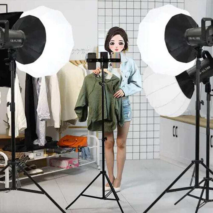 HRIDZ VL300 300W LED Video Light Bi-Colour Continuous Dimmable Photo Studio