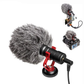 HZ MG1 Cardioid Shotgun Lavalier Microphone For Camera Smartphone