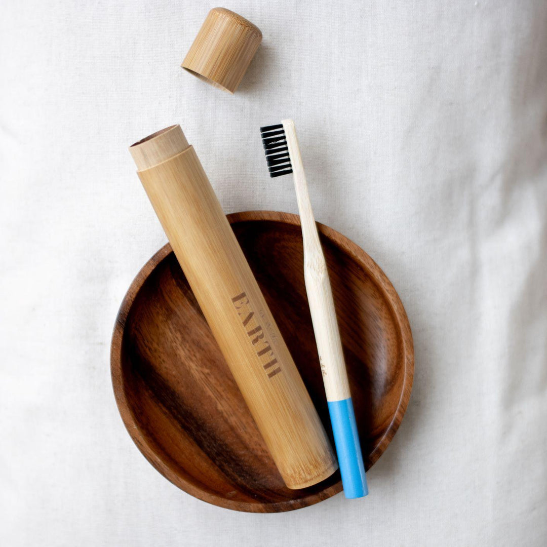 Eco-friendly Bamboo Toothbrush Travel Case