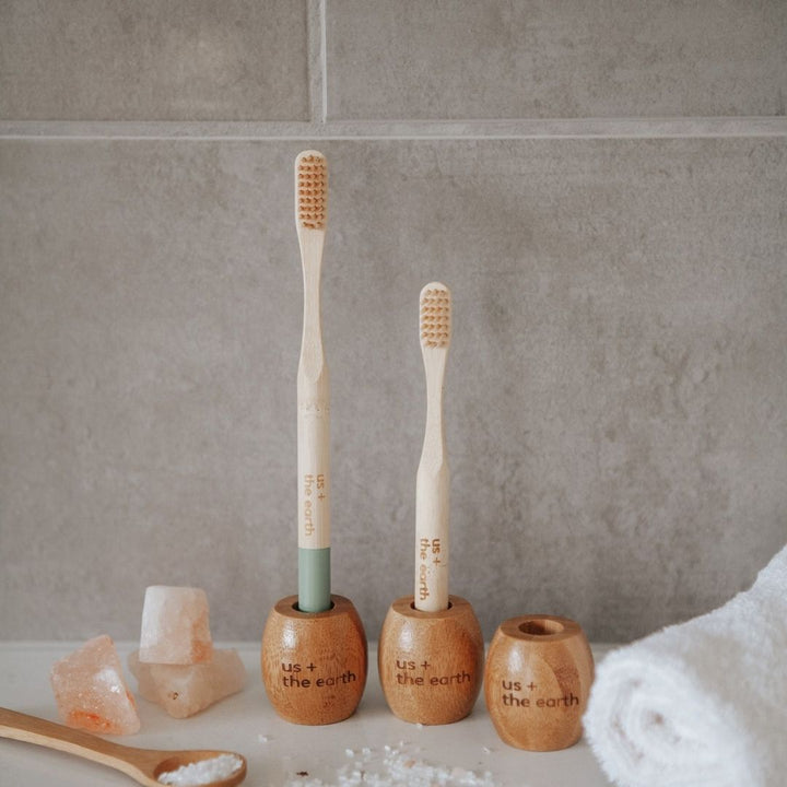 Eco-friendly Bamboo Toothbrush Travel Set