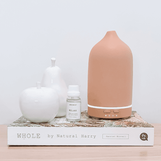 Ceramic Essential Oil Diffuser - Stone Matte Finish