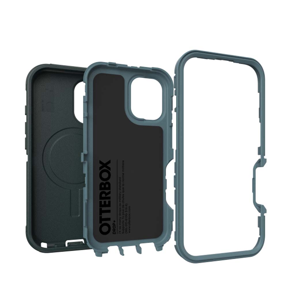 OtterBox Defender MagSafe Back Case for iPhone 16 - Green