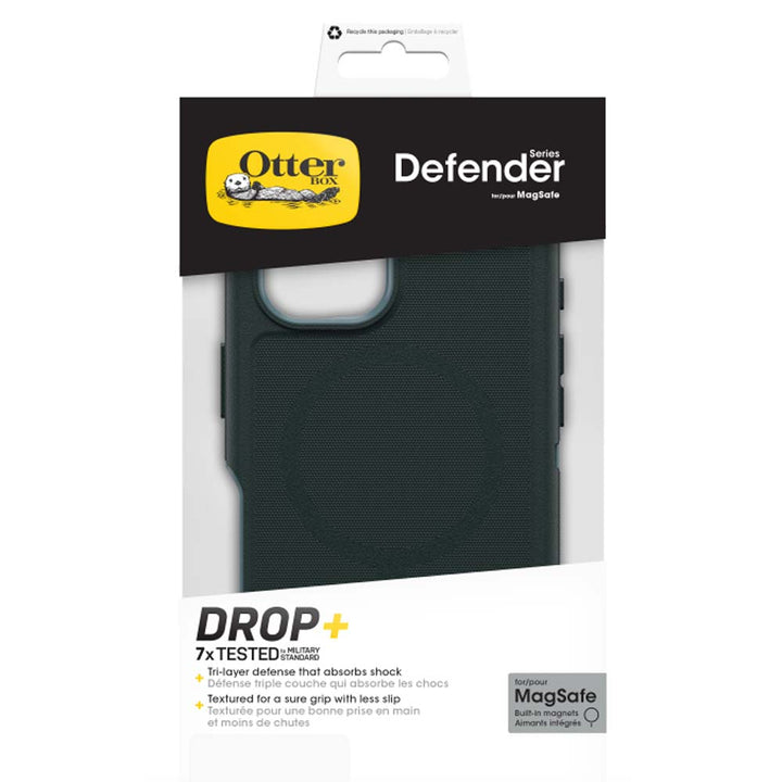 OtterBox Defender MagSafe Back Case for iPhone 16 - Green